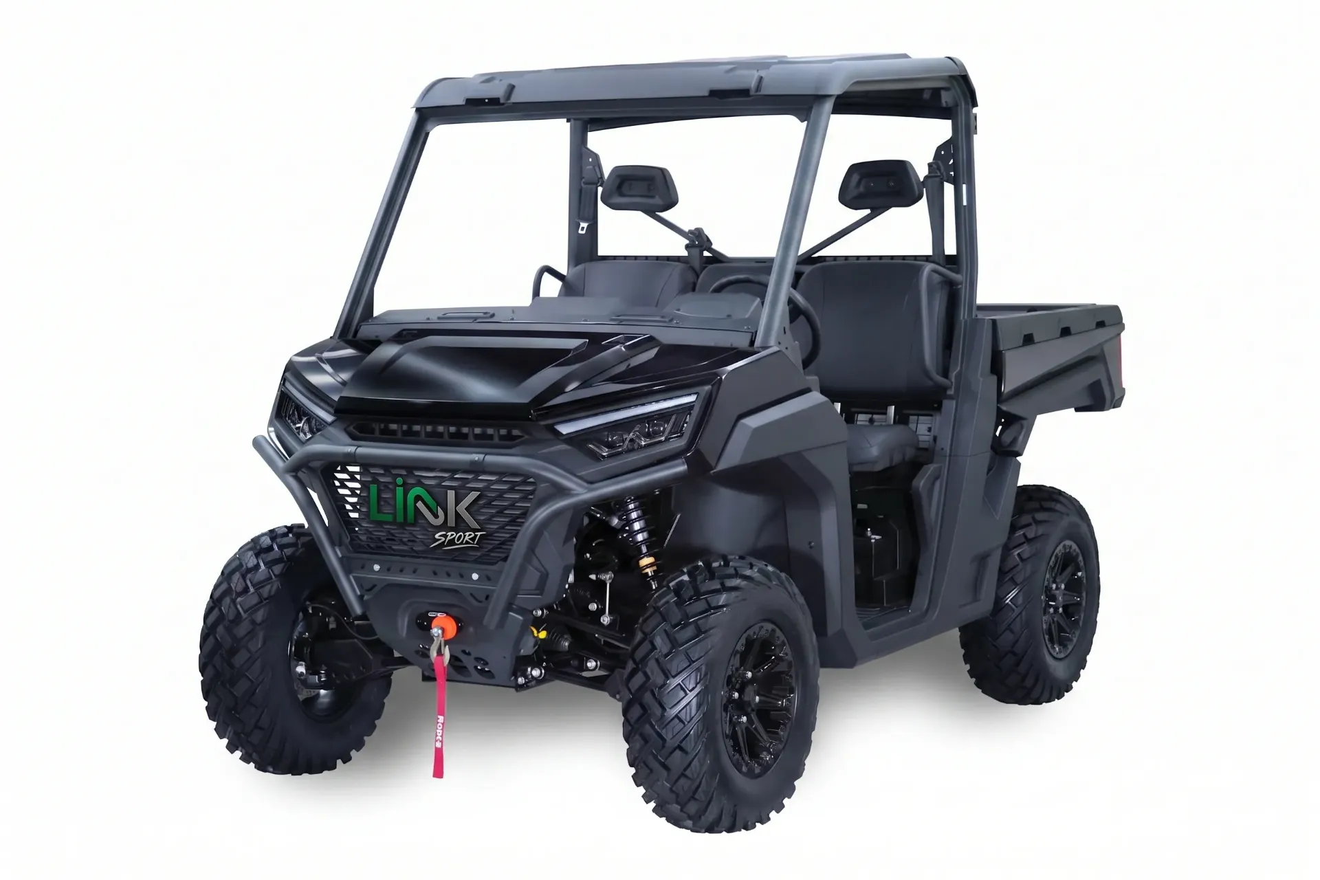 UTVE40S Electric Utility ATV 350V 60kW AWD – Off-Road Vehicle with 150km Range - Gray