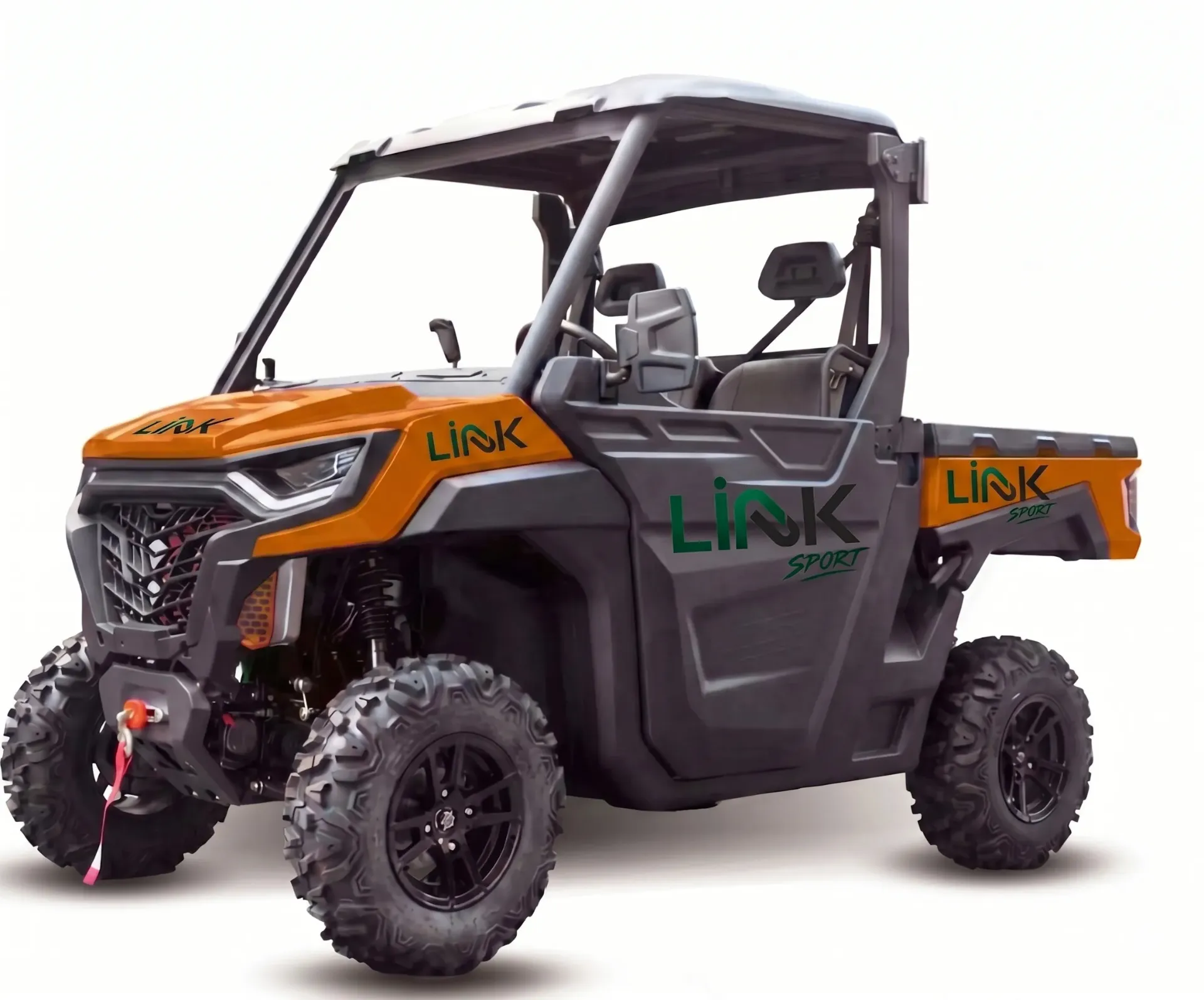 [ATV-UTVE15YEL] UTVE15 Electric Utility ATV 96V 30kW – Off-Road UTV with 120km Range - Yellow
