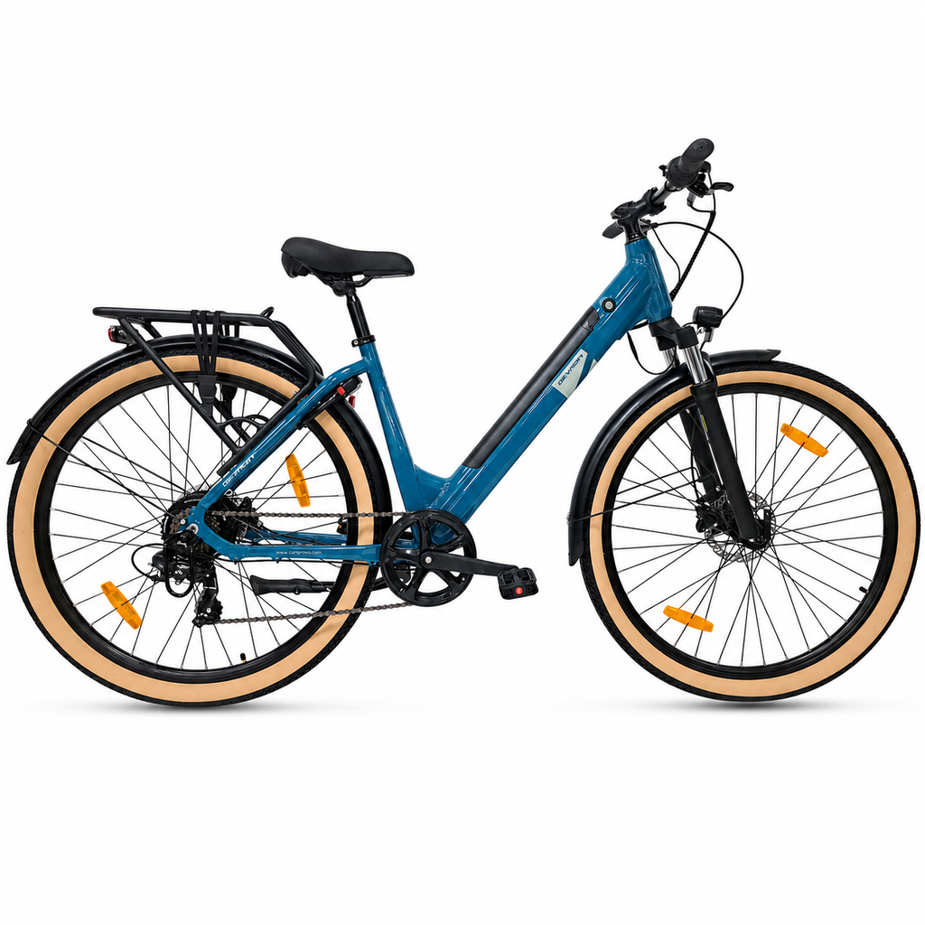 [2AM28200AIS0BP] Electric Bike City Devron 28200  - 28 inches, M, Blue
