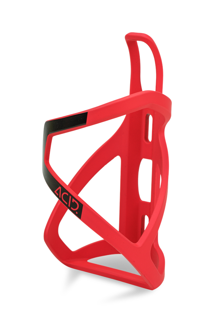 [93334] ACID Bottle Cage HPP Left-Hand Sidecage matt redglossy black