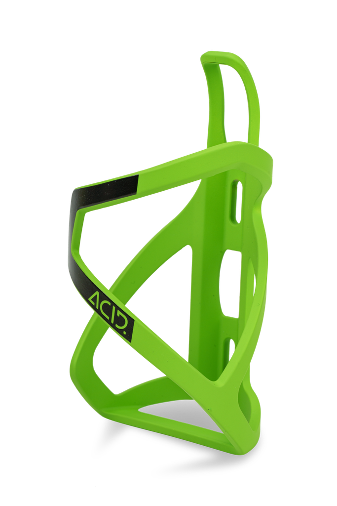 [93333] ACID Bottle Cage HPP Left-Hand Sidecage matt greenglossy black