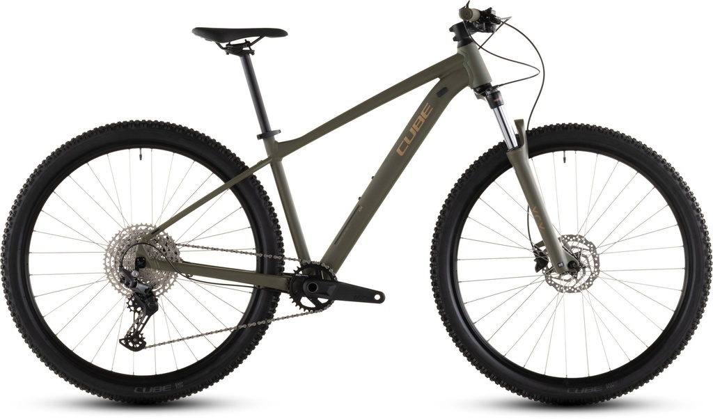 [141210XL] Bicicleta Mtb Cube Aim Slx Dustyolive Gold 2026 - 29 Inch, XL, Verde