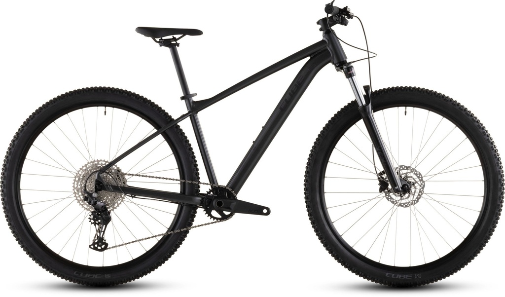 [141200L] Bicicleta Mtb Cube Aim Slx Slateblack Black 2026 - 29 Inch, L, Negru