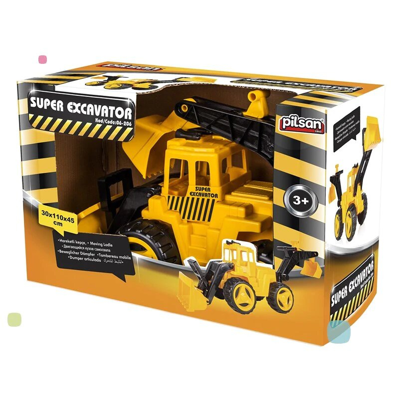 [8693461062063] Excavator pentru copii Super Excavator 110 cm