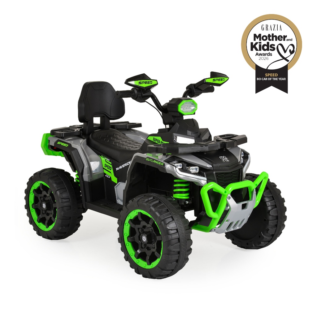 ATV electric pentru copii Moni BO Speed Verde