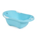 Cadita baie bebelusi Moni Lilly, design ergonomic si usor de curatat, Albastru