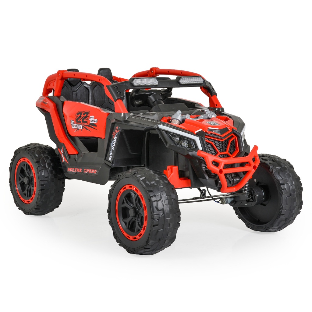Masinuta electrica SUV pentru copii Moni BO Kansas, Rosu