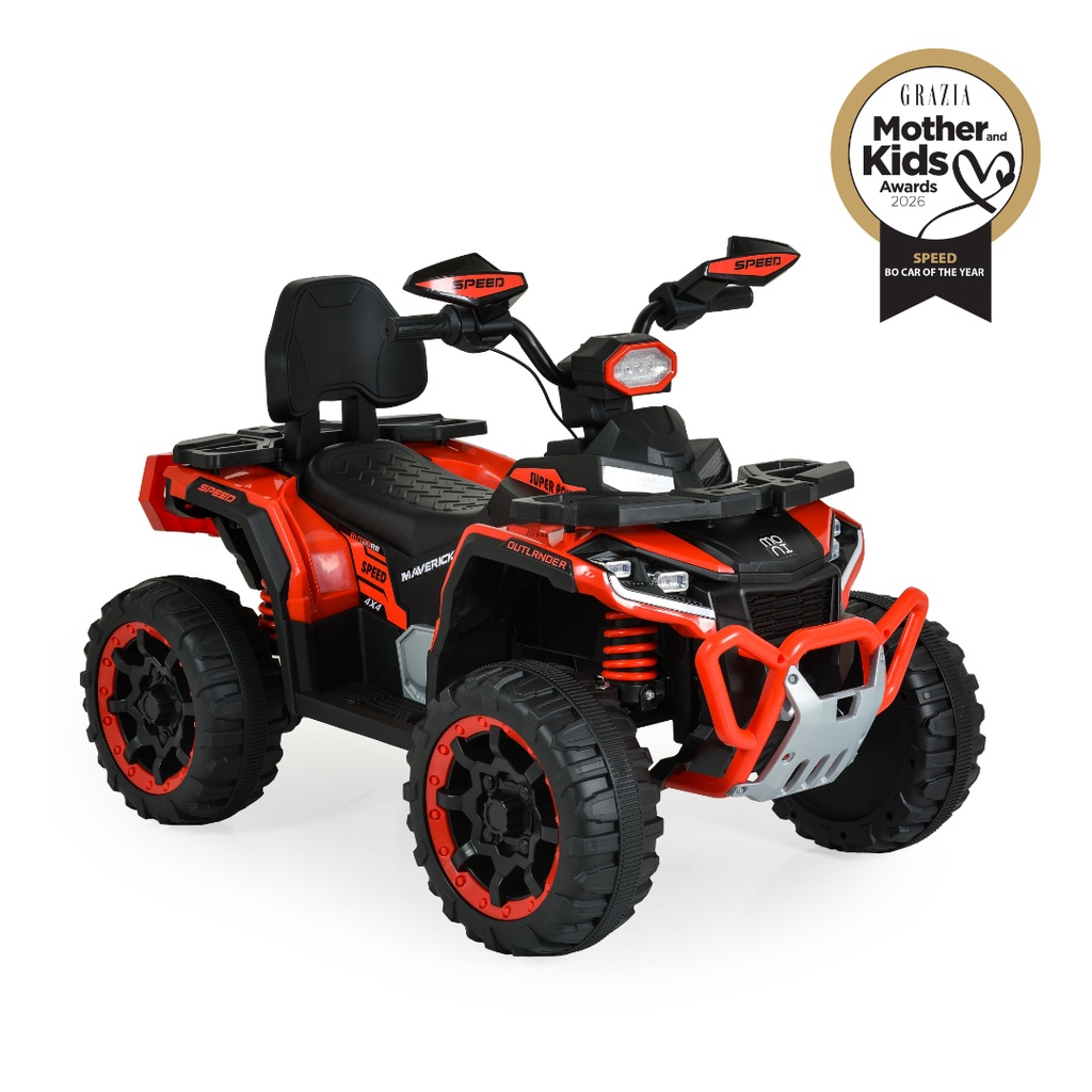 ATV electric pentru copii Moni BO Speed, Rosu