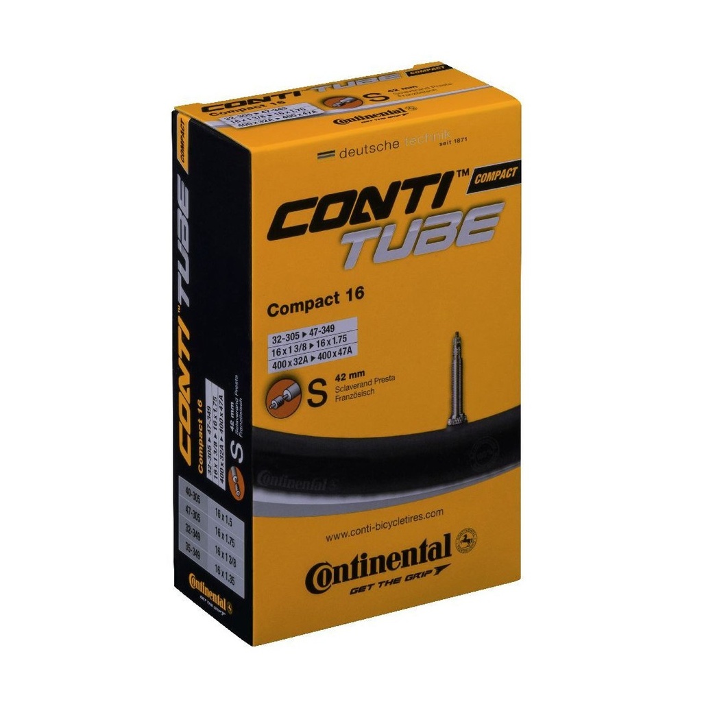 [181121] Camera Continental Compact 16 32/47-305/349 16x1 3/8-1.75 S42