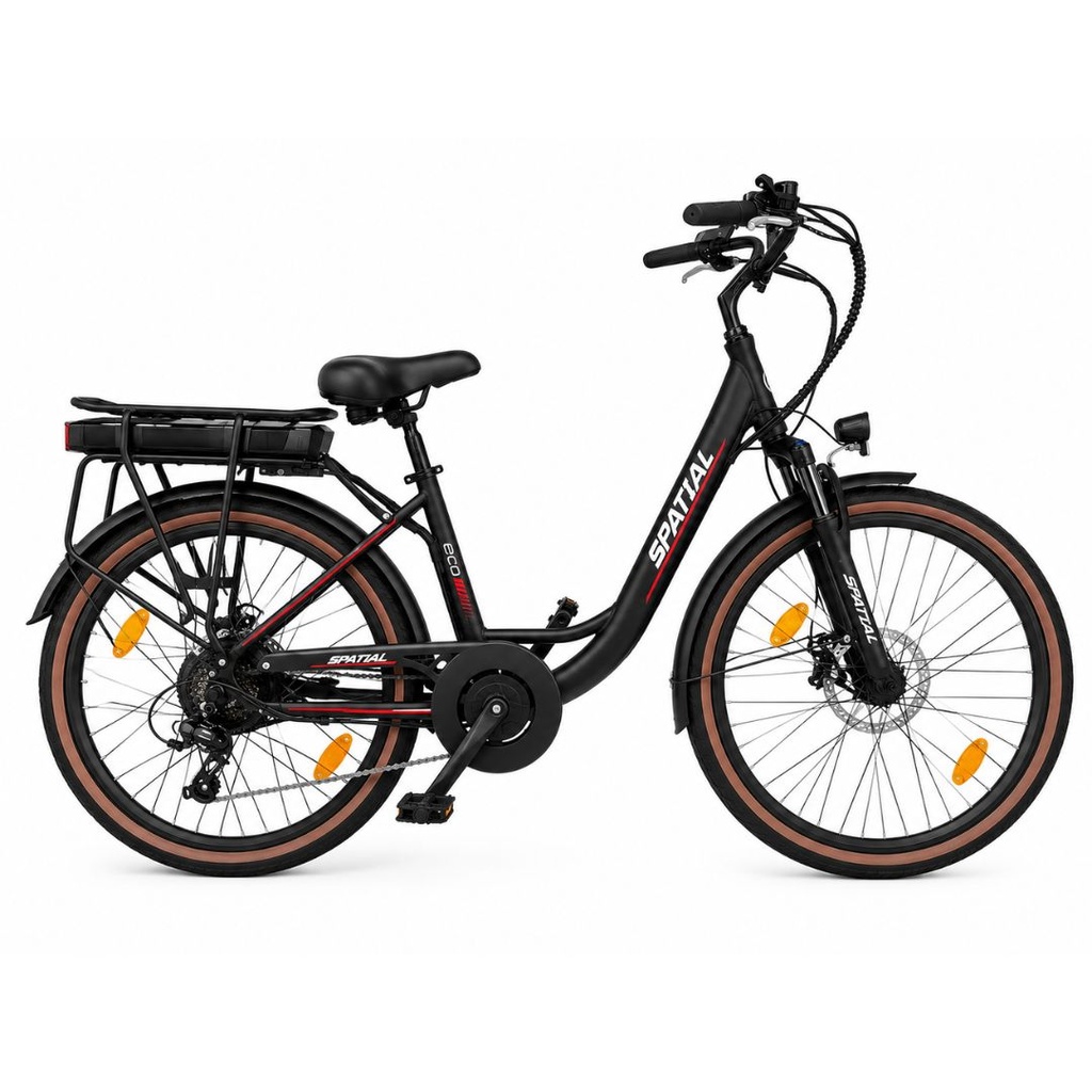 [2NG26SHSAUP0VD] Bicicleta electrica Oras Spatial Shinny - 26 inch, S, Negru