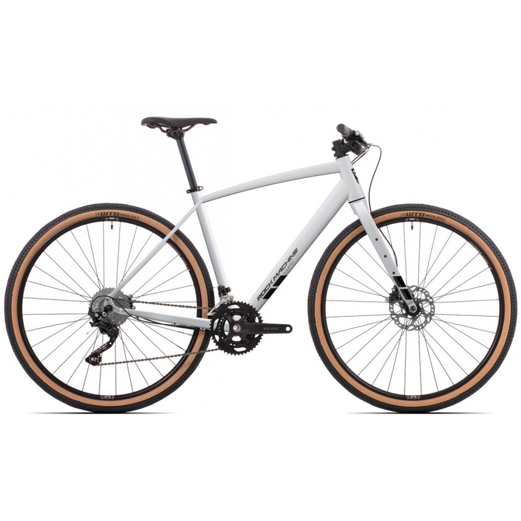 [RKM-803.2025.28035] Bicicleta Rock Machine Lukk 20 Flat Bar 28 Matte Limerock Grey 50cm - (M)