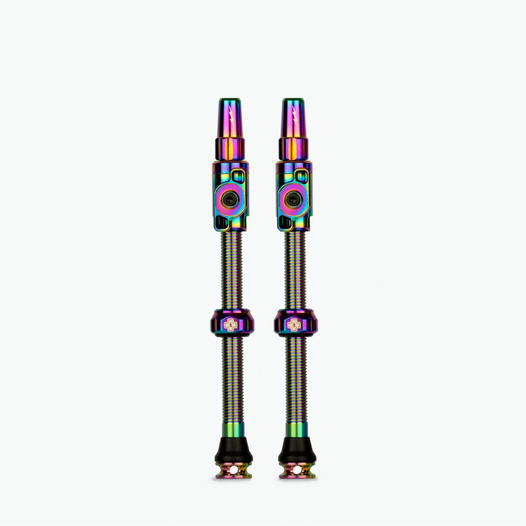 [MCF-21451] Valve tubeless Muc-Off Tubeless Valves Big Bore Lite XXLarge Iridescent