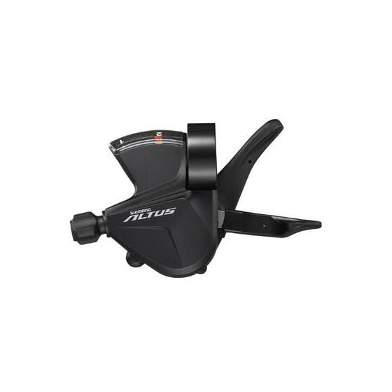 Maneta schimbator stanga 2 viteze Shimano Altus ASLM20102LB, RAPIDFIRE PLUS, 1800 mm, negru