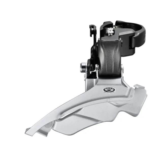Schimbator fata 9 viteze Shimano AFDM371L6, Dual Pull, Down Swing, colier 34,9 mm, 44–48T