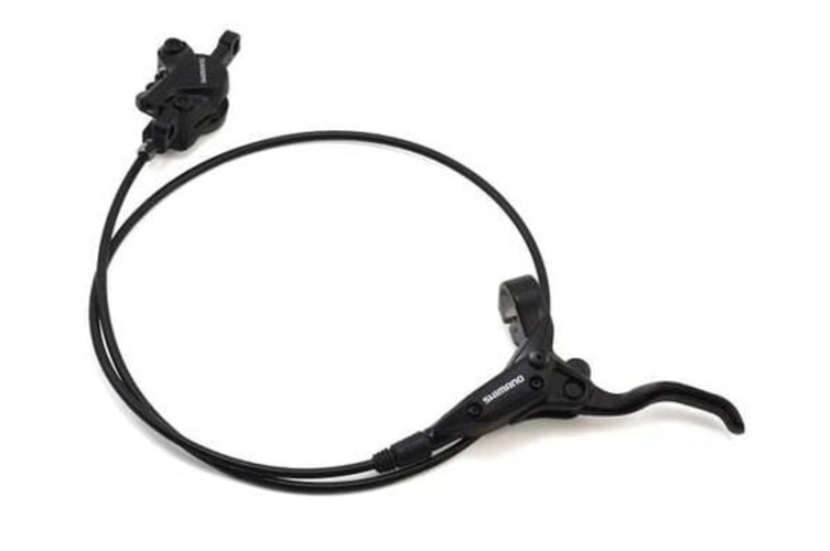 Frana fata pe disc hidraulica AM396LFPRX080, furtun 800 mm, Post Mount, set asamblat, negru