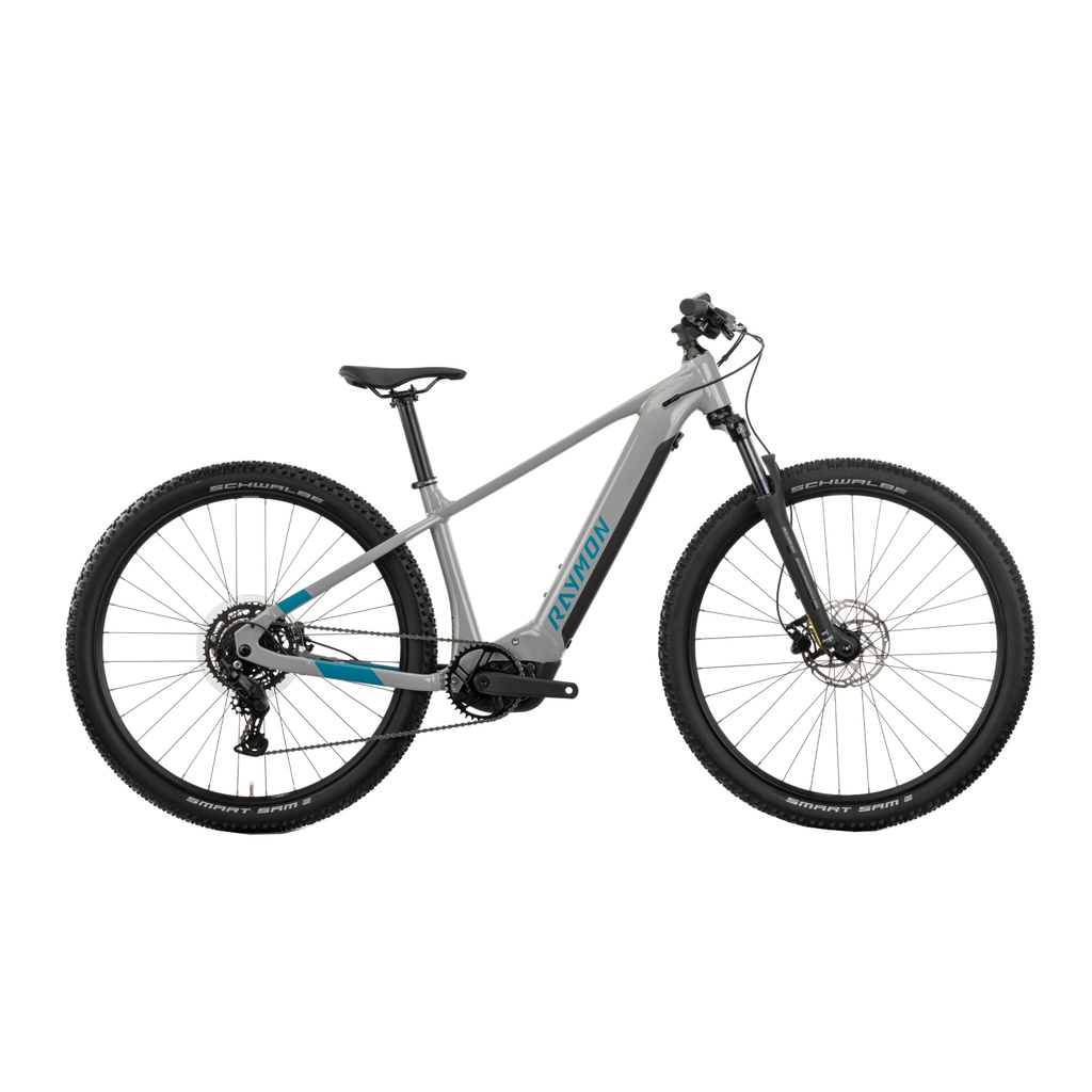 [RAY-2102501650R] Bicicleta Electrica Raymon Mtb Hardray 500 2025 - 29 Inch, M, Gri - Cues - Reambalat