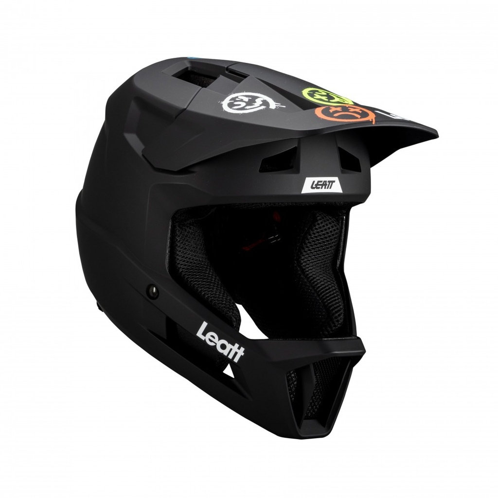 [LTT-1025108481] Casca Leatt MTB Gravity 1.0 Jr Black XS - 53-54cm