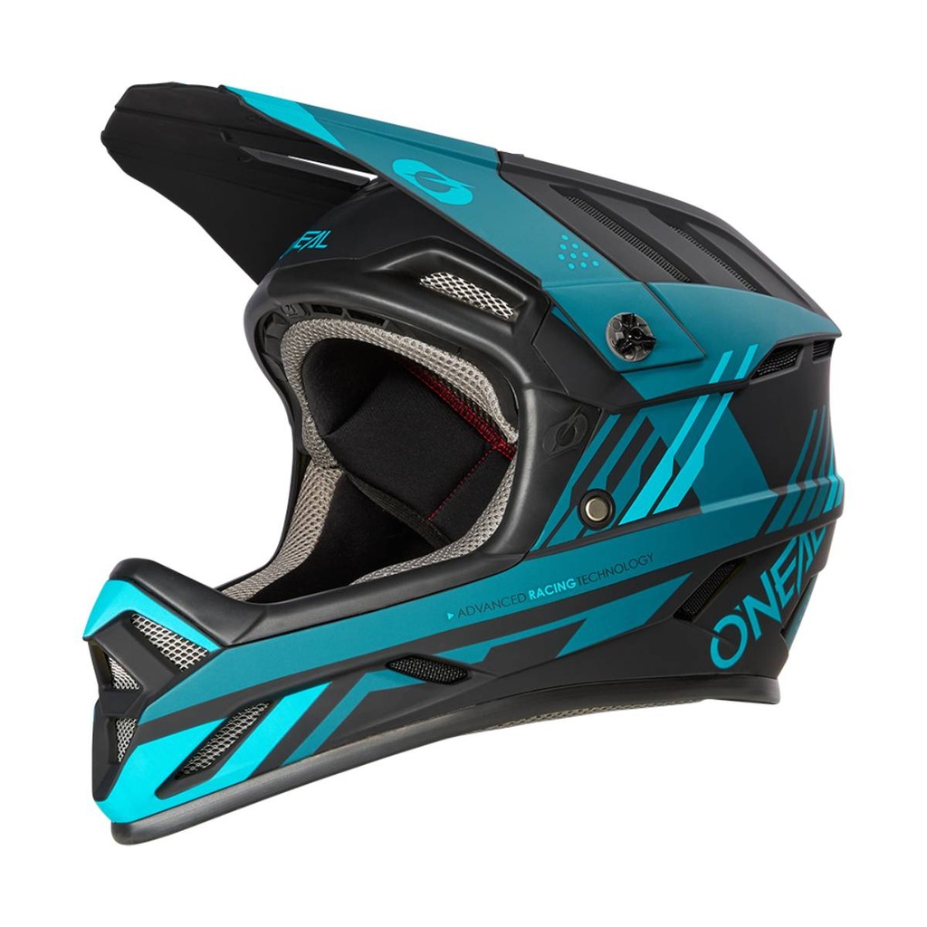 [ONE-0500-755] Casca Ciclism Integrala O'Neal Backflip Strike V.23 - 61-62, XL, Negru-Turcoaz