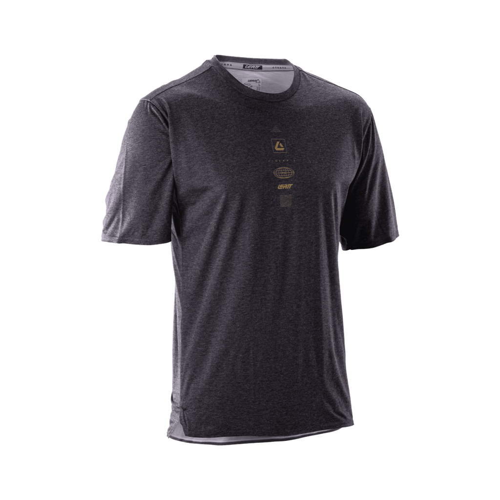 Tricou Leatt MTB Trail 4.0 Ghost Black S