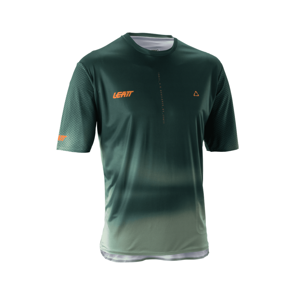 Tricou Leatt MTB Trail 3.0 Spruce Green L