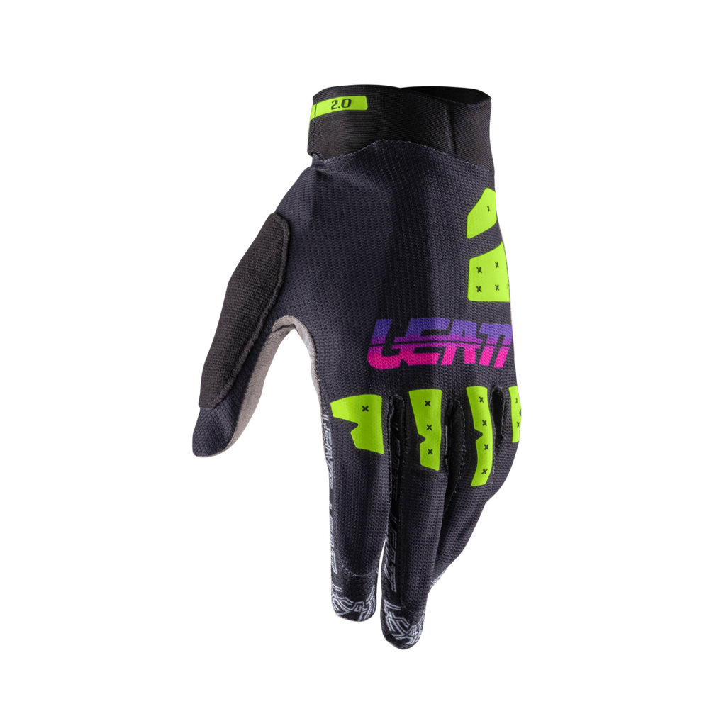 Manusi Leatt MTB 2.0 X-Flow Neon Black L